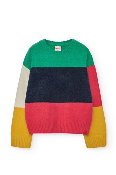 Boboli Girl's Striped Sweater