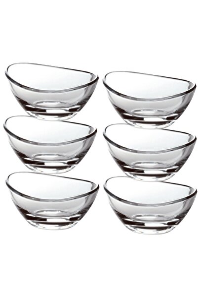 Vidivi Set 6 boluri din sticla temperata colectia PAPAYA 330ml 13xh6,5cm