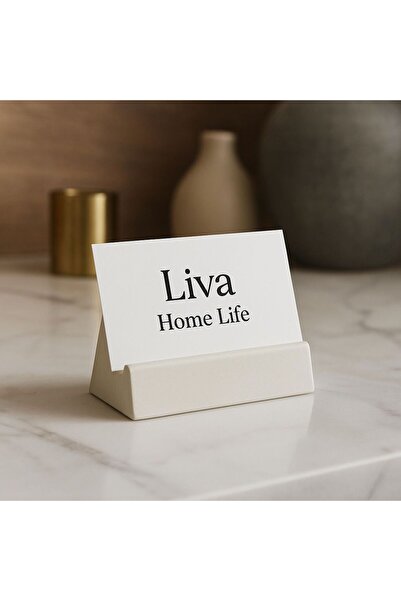 Liva Home Life Dekoratif Beton Kartvizitlik 9 cm