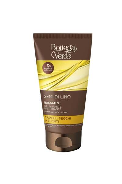 Bottega Verde Delicate Hair Conditioner with Flaxseed - Semi di Lino, 150 ML