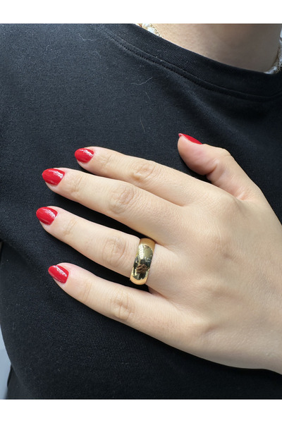 Recep Turan Kuyumculuk 14 Ayar Düz Bombeli Alyans