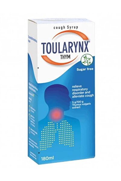 QUALIPHAR شراب السعال تولارينكس بنكهة الزعتر 180 مل