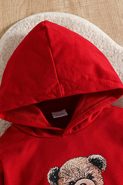 ADABEBEK Premium Basketball Player Bear Printed Bottom Top Baby Set 24587