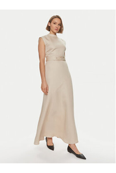 IVY OAK Γυναικείο Καλοκαιρινό Φόρεμα IO117612 Μπεζ