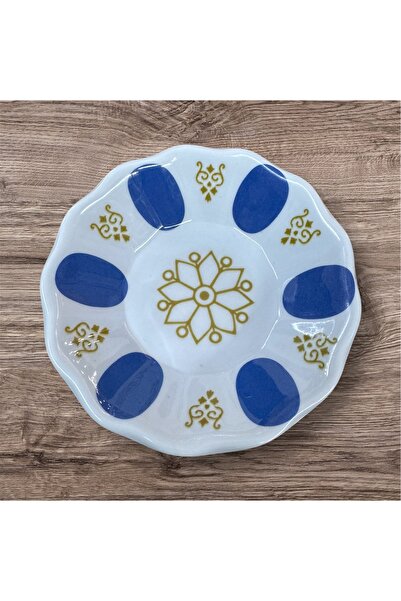 TRENDBULL 5 قطع من أطباق الشاي المصنوعة من الميلامين آمنة للغسل في غسالة الأطباق