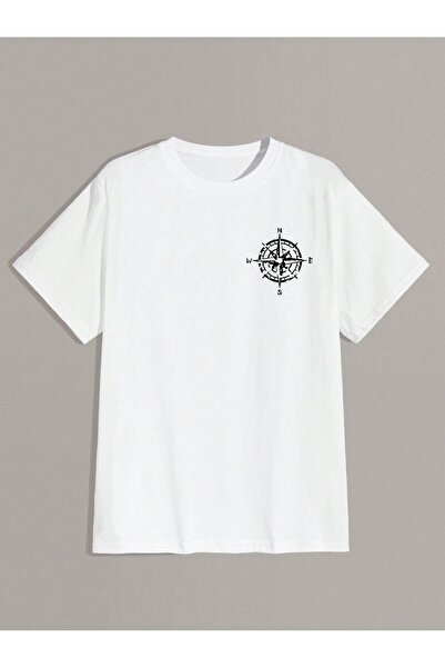 ACTIVE MODA - Men's Cotton Tshirt Printed Oversize