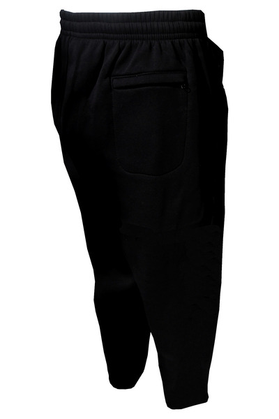 Wooppo Büyük Beden | Erkek Eşofman Altı - Kışlık Siyah