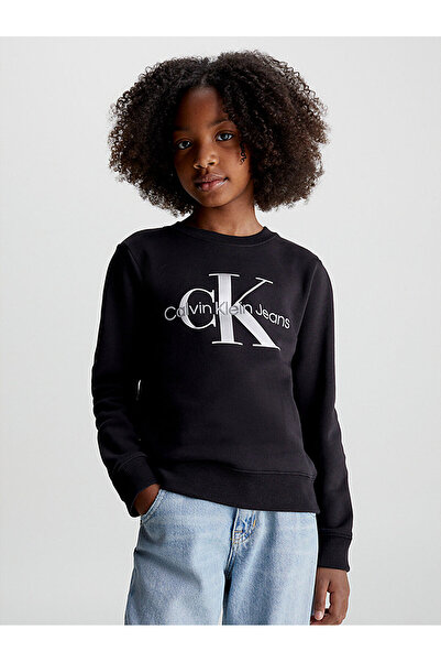 Calvin Klein Children's Unisex Monogram Logo Sweatshirt