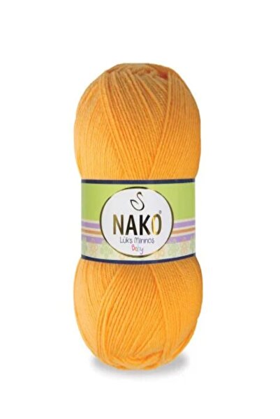 NAKO 5 τεμάχια Luxury Minnoş Πλεκτό Σχοινί 3639 Σκούρο Κίτρινο