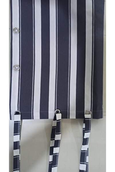 ceylan home ستارة للشرفة بتصميم عين الطائر مع خيارات مقاسات متعددة، مخططة باللونين الرمادي والأبيض