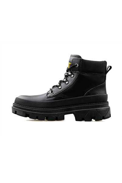 Caterpillar Colardo Hardwear Unisex Casual Μπότες ΜΑΥΡΟ-ΔΕΡΜΑΤΙΝΟ Μαύρο