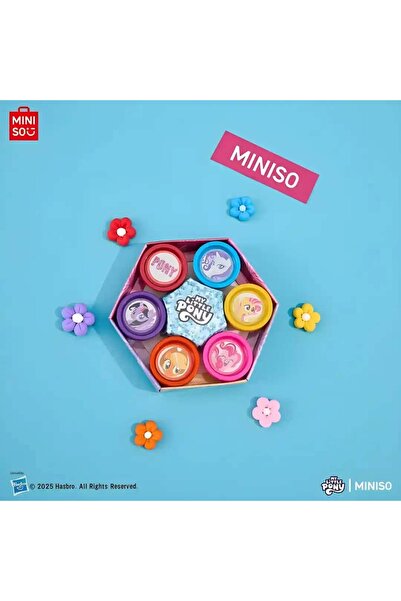 MY LITTLE PONY Koleksiyonu 6 Renkli Oyun Hamuru