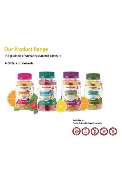 Gumazing Omega 3 Gummies for Kids – 60 Pieces