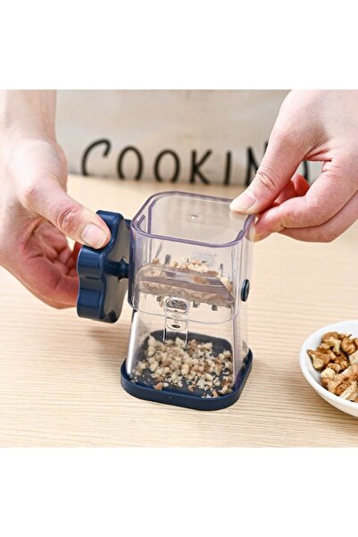 Flippy Crusher, Flippy, for Hazelnuts, Nuts, Chocolate, Manual, ABS, 10 x 7.2 cm, Blue