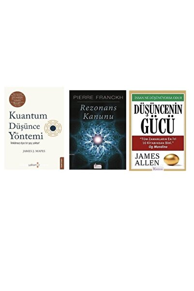 Koridor Yayıncılık kauntum dusunce yontemi + rezonans kanunu + dusuncenin guc...