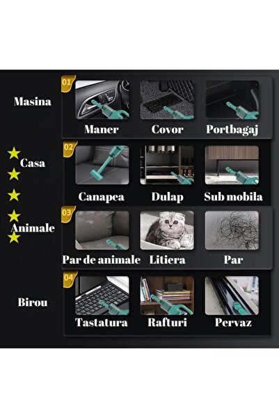 Flippy Φορητή ασύρματη ηλεκτρική σκούπα, Flippy, φόρτιση USB, για το σπίτι και το αυτοκίνητο, χρόνος λειτουργίας 45 λεπτά, μαύρη