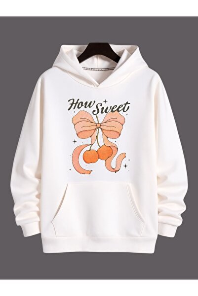 ArtYus Unisex Men/Women How Sweet Colorful Custom Printed Cotton Oversize Hoo...