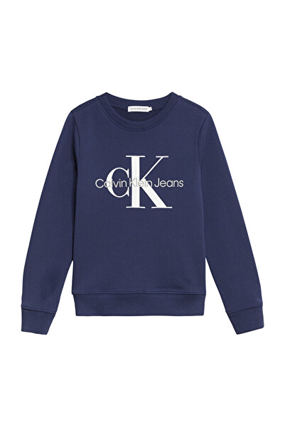 Calvin Klein Children's Unisex Monogram Logo Sweatshirt