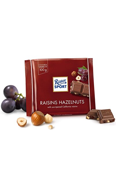 Ritter Sport Chocolate R. Hazelnut, 100G