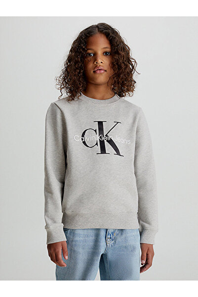 Calvin Klein Children's Unisex Monogram Logo Sweatshirt