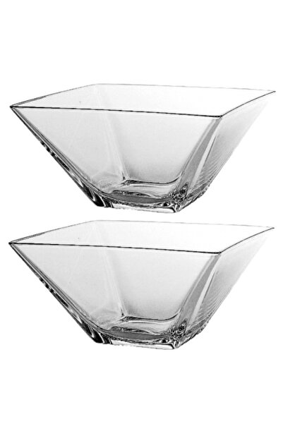 Vidivi Set 2 boluri patrate din sticla temperata colectia TORCELLO 3,6lt 26x2...