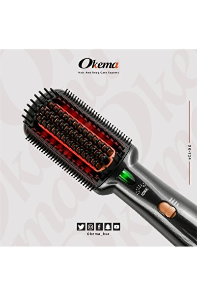 Okema استشوار و فرشاة حرارية من اوكيما OK-724