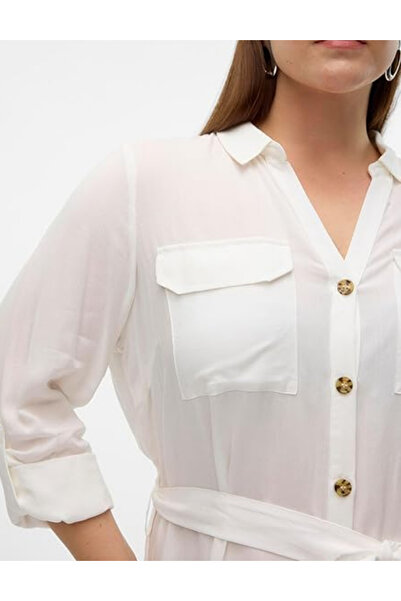 Vero Moda midi dress, white