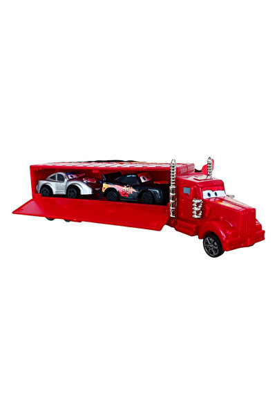 Brother Toys Şimşek Mekkuin Friction Toy 2 Car Carrier Truck 26 cm