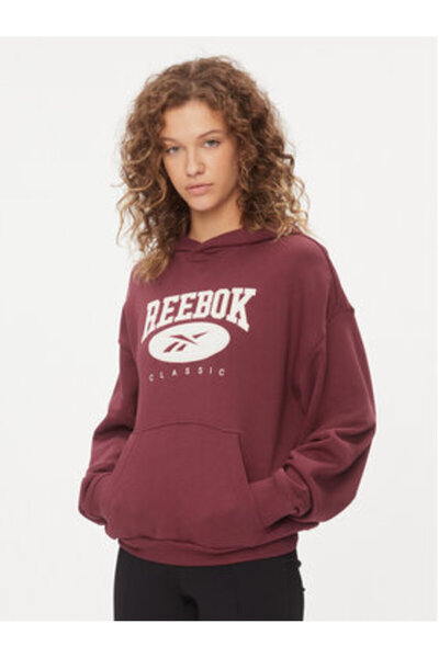 Reebok Γυναικείο Φούτερ HZ8101 Κόκκινο