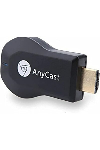 Anycast WiFi Display Dongle Reciever With 2-In-1 Cable Black/Silver