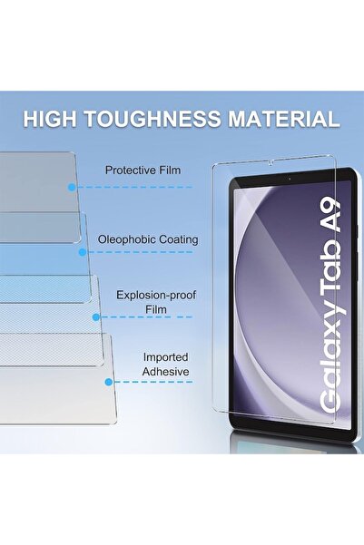 Optim Solution Folie Protectie Tableta Samsung Galaxy Tab A9 din Sticla Securizata
