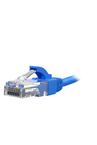 Inca ICAT6-10M Cat6 Ethernet Kablosu 1 Metre Mavi RJ45 UTP İnternet Kablosu
