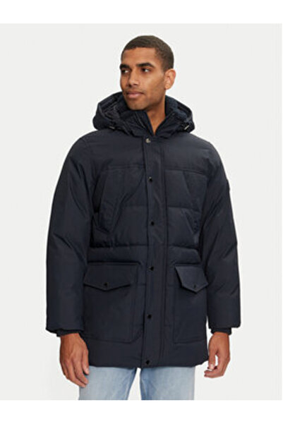 Tommy Hilfiger Geacă de iarnă pentru bărbați MW0MW36593 Albastră