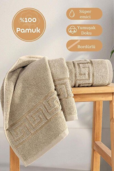 MODALİN Бавовняний одношаровий жакардовий грецький рушник - 70 x 140