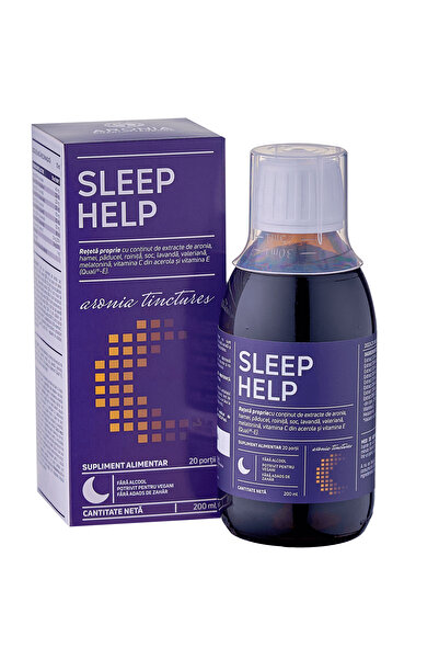 Aronia Charlottenburg Sleep Help 200ml – amestec de plante și superfructe pen...
