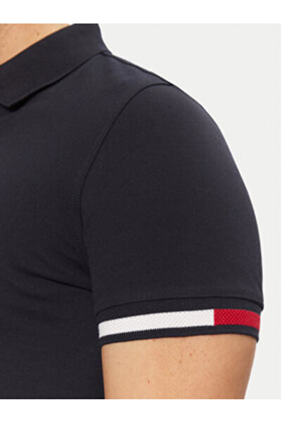 Tommy Hilfiger Polo pentru bărbați MW0MW37518 albastru