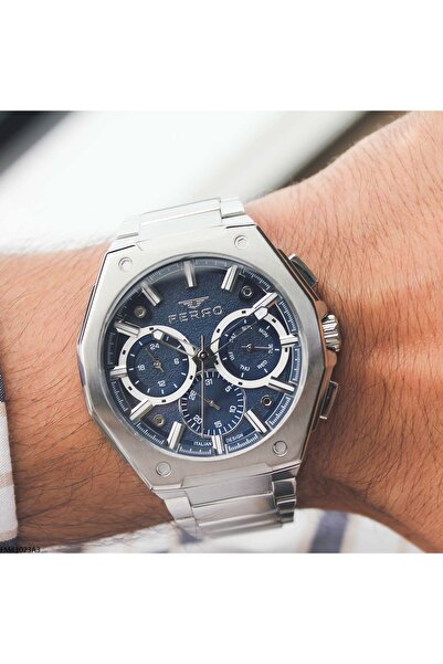 FERRO Fm43023A3 Men's Wristwatch with Steel Strap