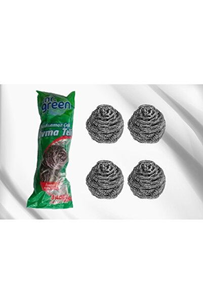 Mr Green سلك فرك ستانلس ستيل 4 قطع