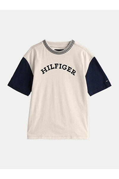 Tommy Hilfiger Boy T-Shirt KB0KB09360 Beige
