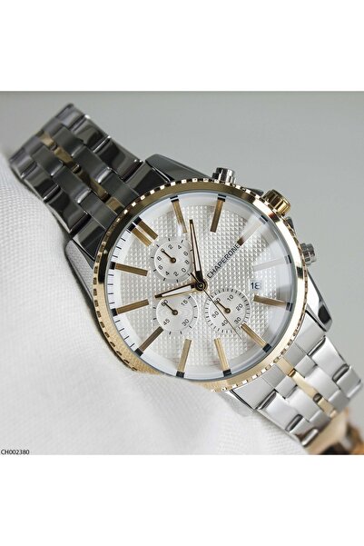 Chaperone ساعة يد رجالية بسوار فولاذي CH002380
