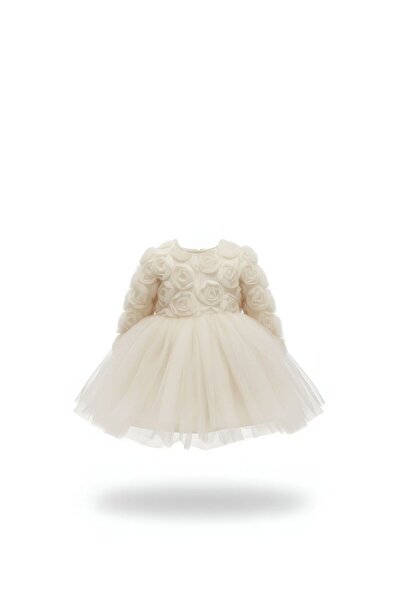 PARK BEBE Sweet Me Baby Girl Rose-Colored Evening Dress (It's Just a Dress)