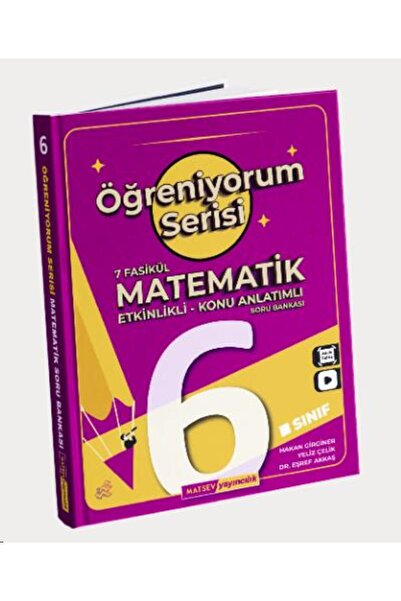 Matsev Yayıncılık 6. Sınıf Matematik Öğreniyorum Serisi 2025-2026