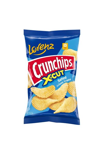LORENZ كرانشيبس اكس كت مملحة، 85 غرام