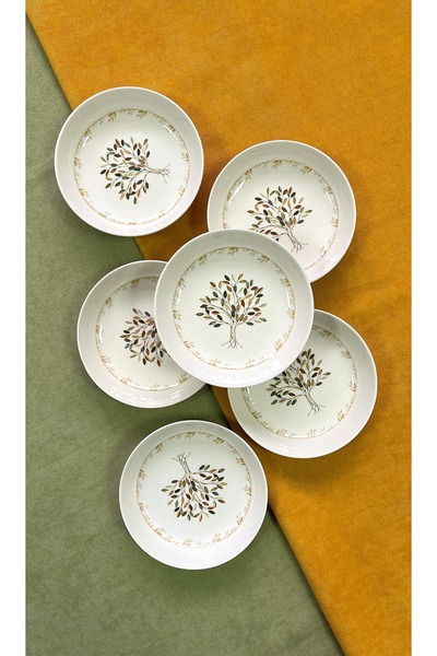 ers erbaşlar طقم أطباق فاخرة للإفطار من CENNET AĞAR مكون من 6 قطع