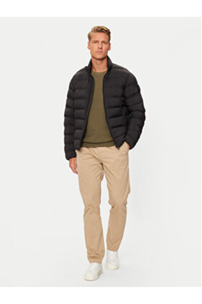 Tommy Hilfiger Geacă de iarnă pentru bărbați MW0MW37259 Negru