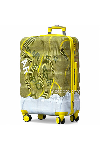 ZAAPPY Hard Shell PC Colorful Printed 28 Inch (30-35kg) Lightweight, Combination Lock