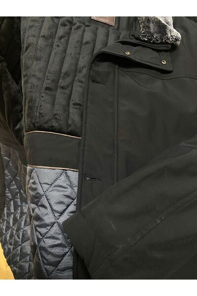 DYNAMO Fur Collar Classic Coat