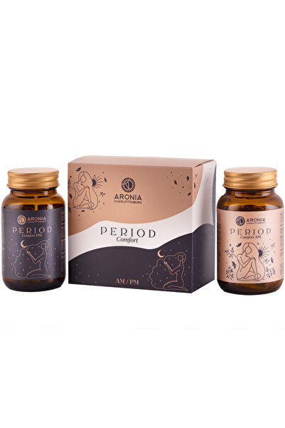 Aronia Charlottenburg Menstrual Comfort AM & PM – suplimente pentru ameliorarea menstruației și echilibrul hormonal zi și noapte