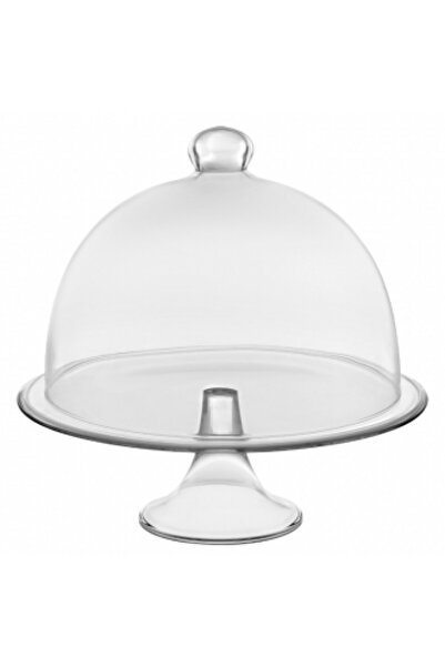 Vidivi BANQUET tempered glass cake stand with lid 33xh30.5