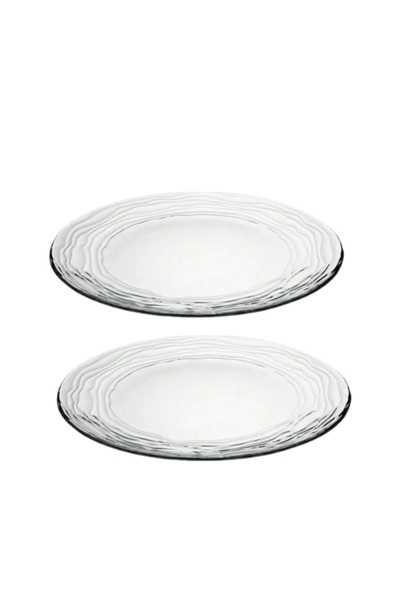 Vidivi Set 2 farfurii intinse din sticla temperata colectia OASI 33cm